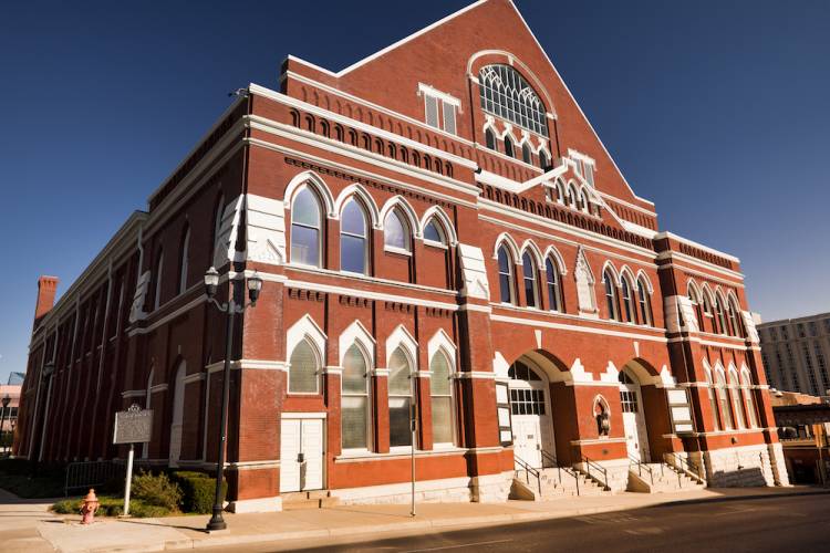 The Ryman Auditorium in Nashville, TN